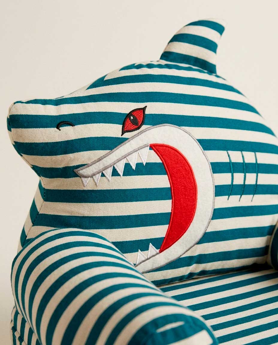 SOFÁ-CAMA INFANTIL ESPUMA D20 MENINOS