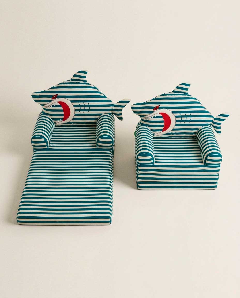SOFÁ-CAMA INFANTIL ESPUMA D20 MENINOS