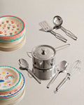KIT TALHERES INFANTIL INOX