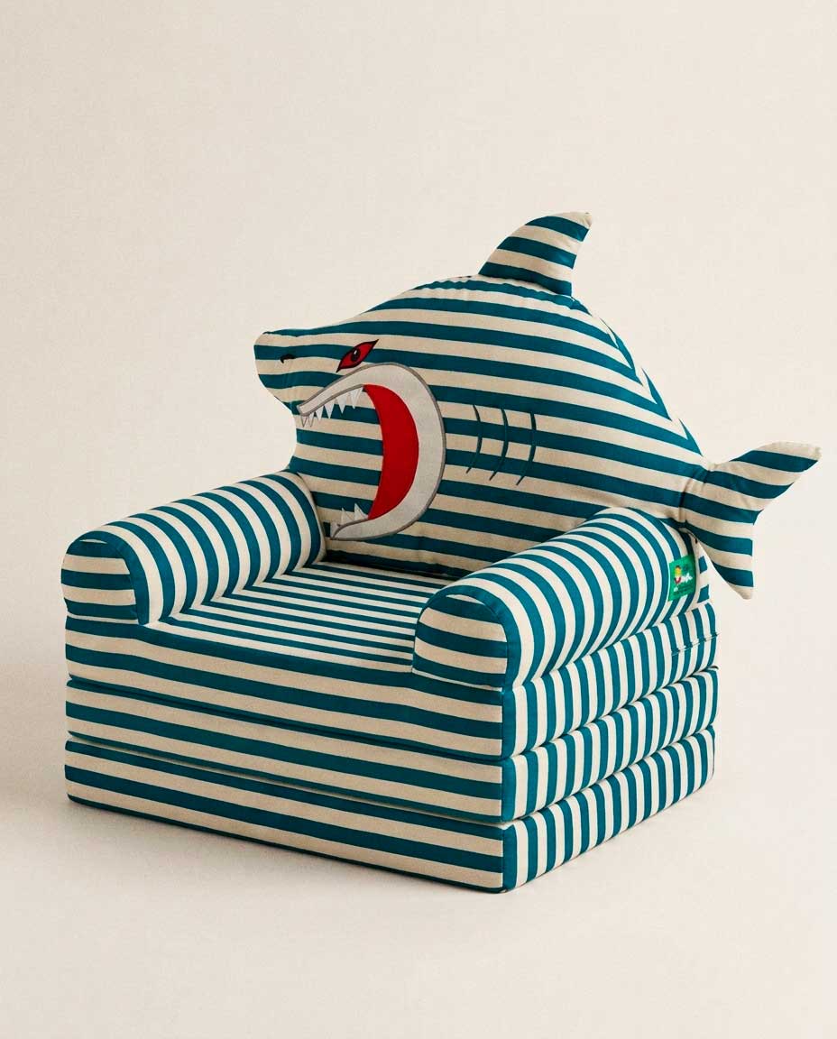 SOFÁ-CAMA INFANTIL ESPUMA D20 MENINOS